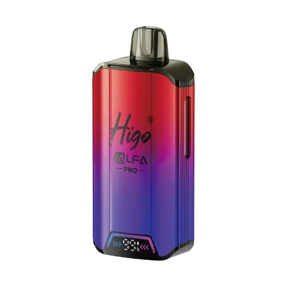  Strawberry Raspberry Cherry/Cherry Ice Higo Alfa Pro 25K Vape Kit