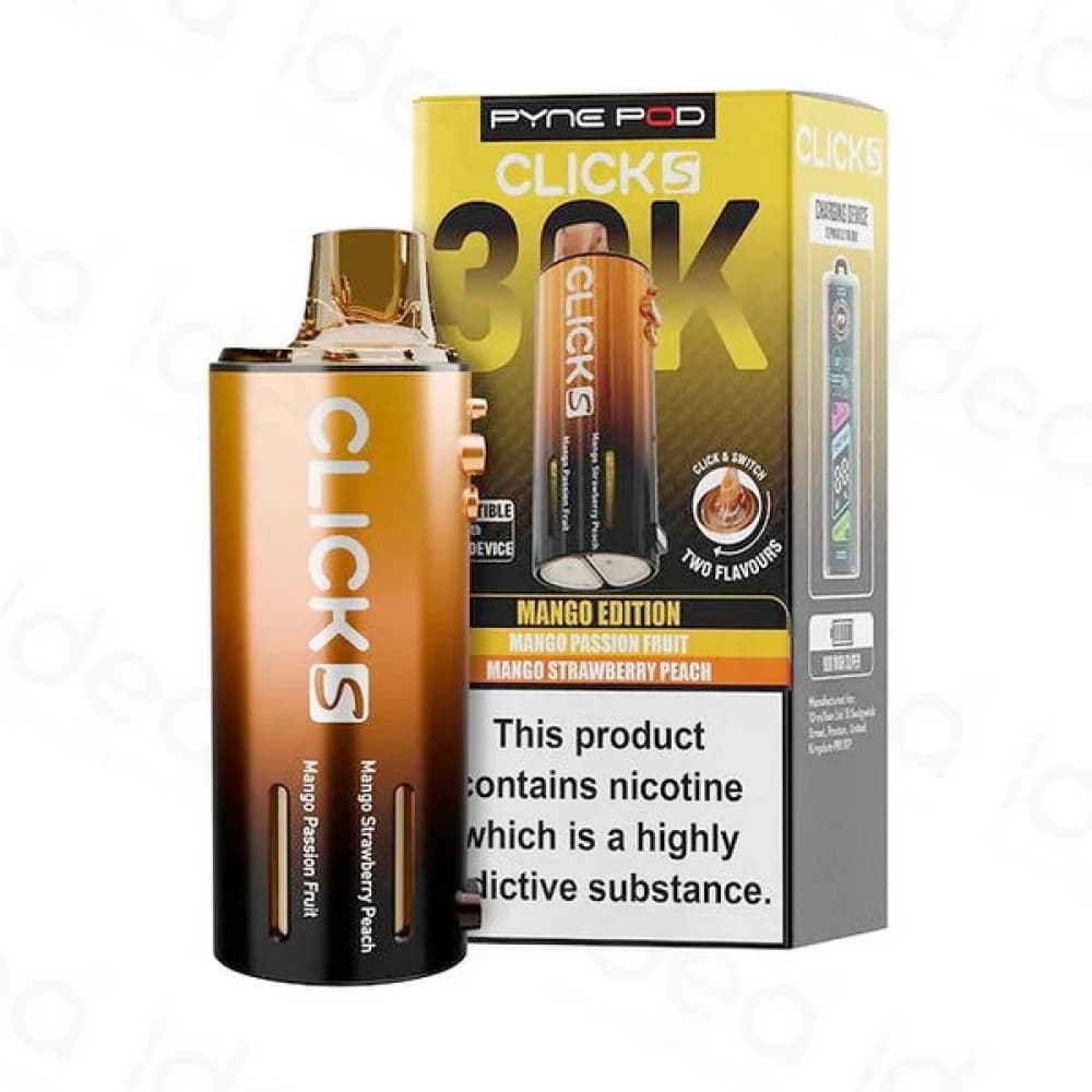  Mango Edition Pyne Pod Click S 30k Refill Pods