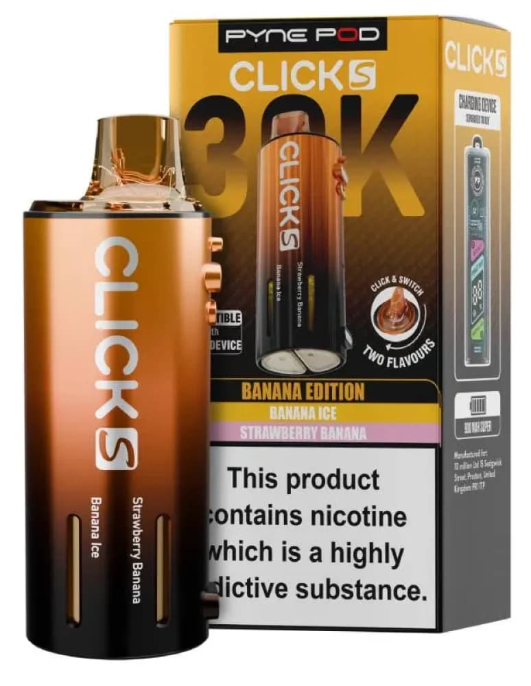  Banana Edition Pyne Pod Click S 30k Refill Pods