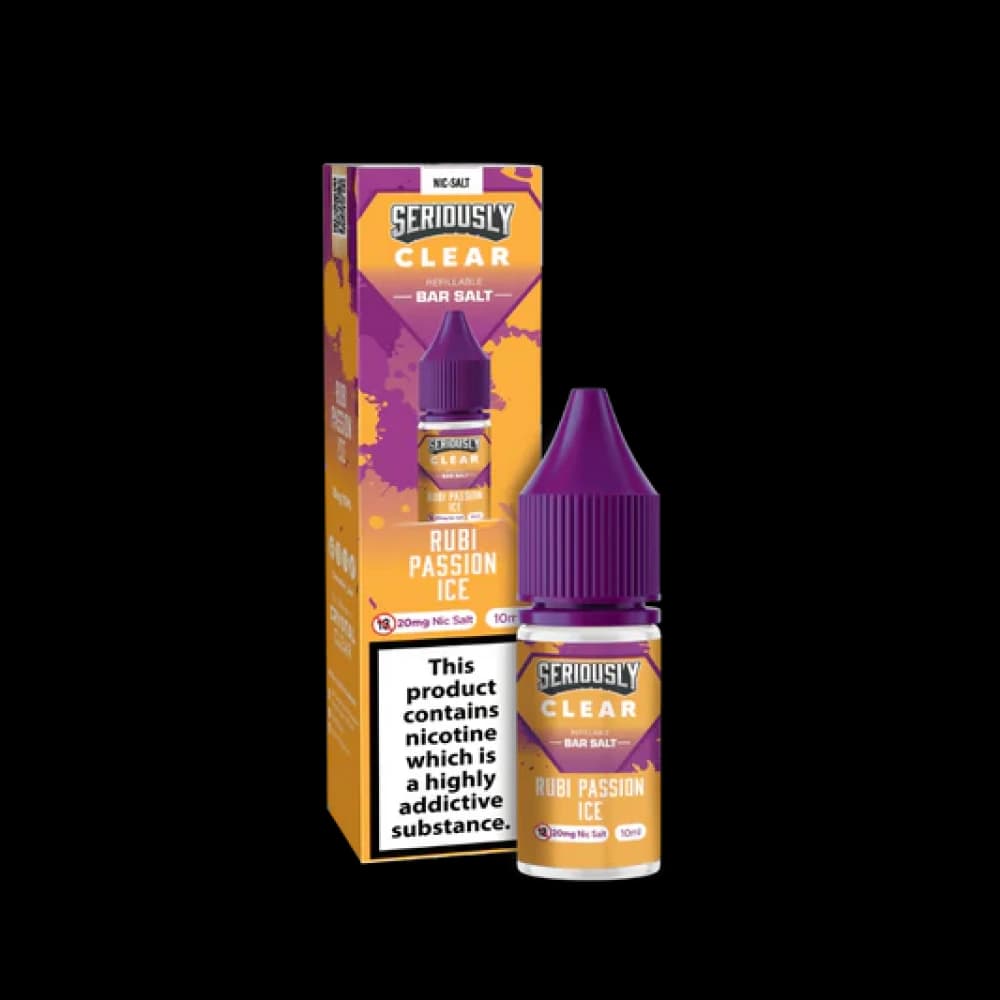  Rubi Passion Ice / 20mg Seriously Clear Bar Salt | 10ml E-liquids