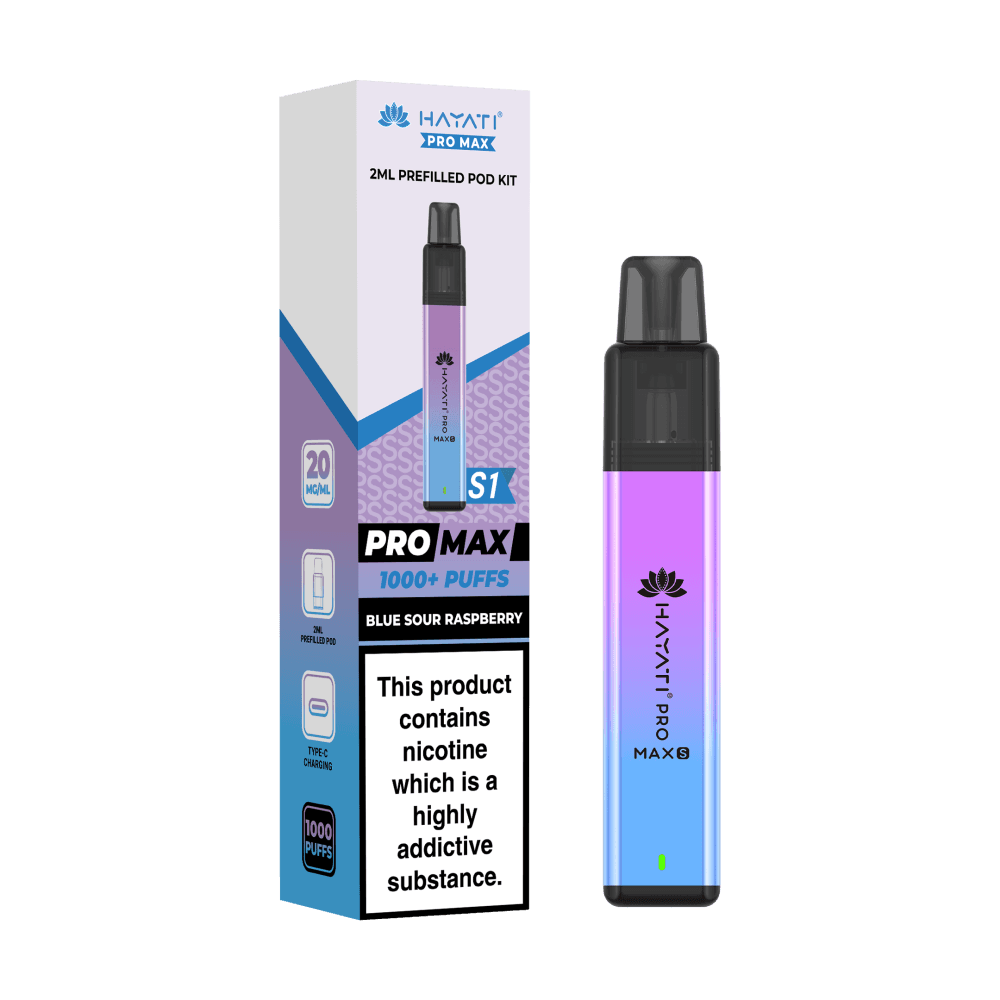  Blue Sour Raspberry Hayati Pro Max S1 | Pack of 10