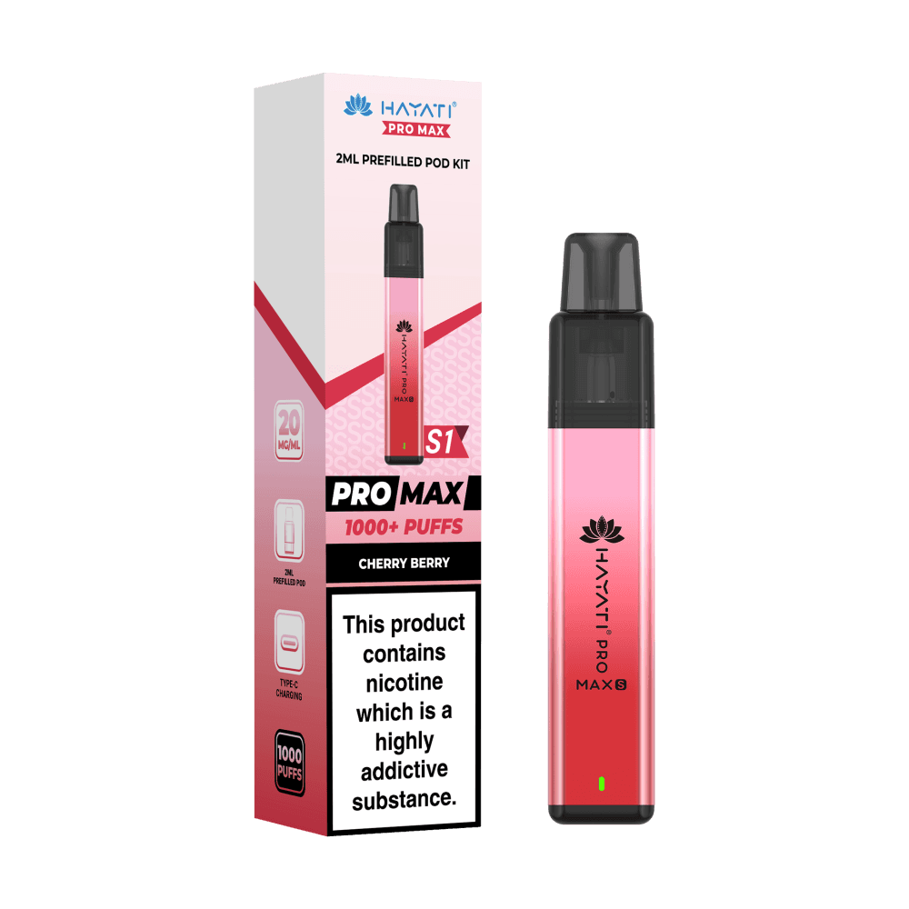  Cherry Berry Hayati Pro Max S1 | Pack of 10