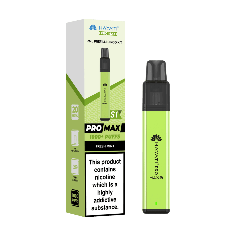  Fresh Mint Hayati Pro Max S1 | Pack of 10