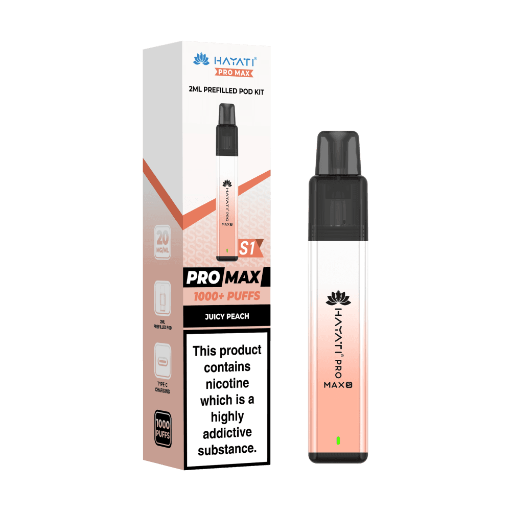  Juicy Peach Hayati Pro Max S1 | Pack of 10
