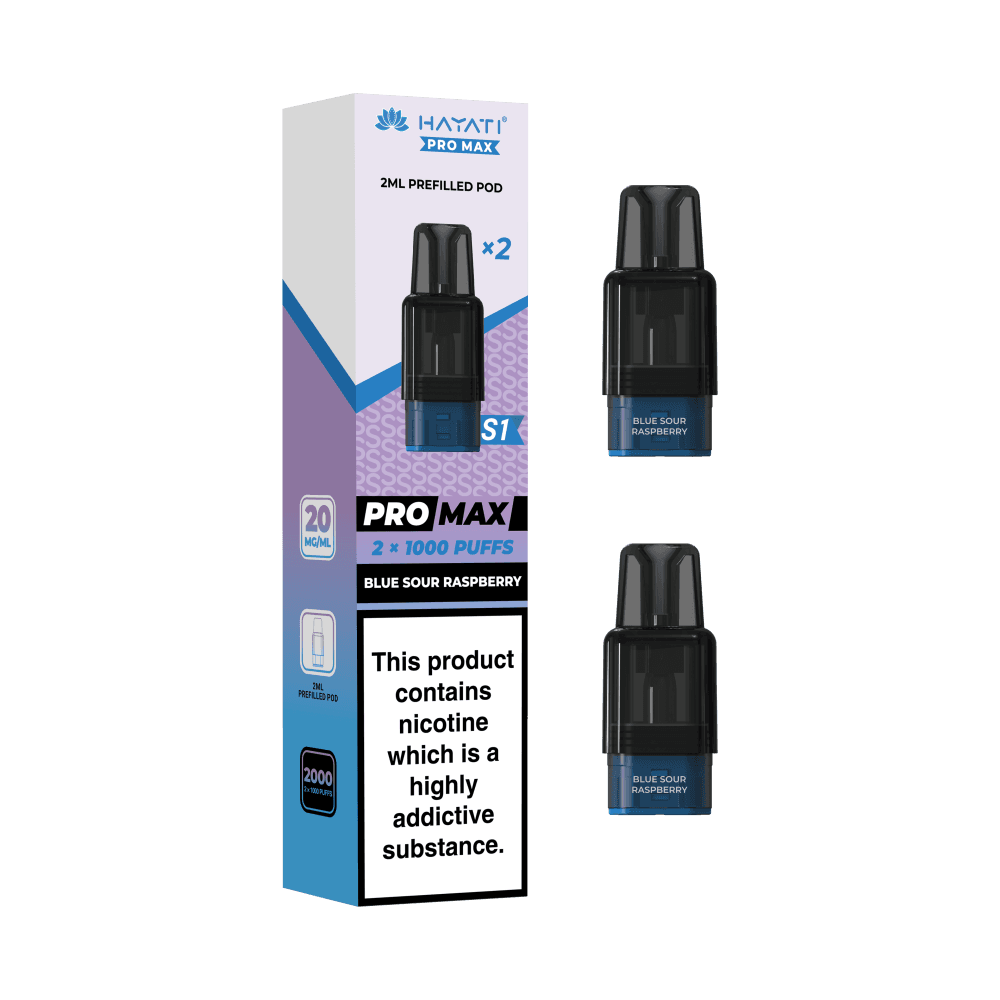  Blue Sour Raspberry Hayati Pro Max S1 Refill Pods