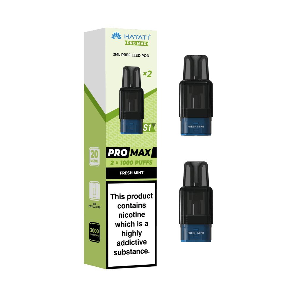 Fresh Mint Hayati Pro Max S1 Refill Pods