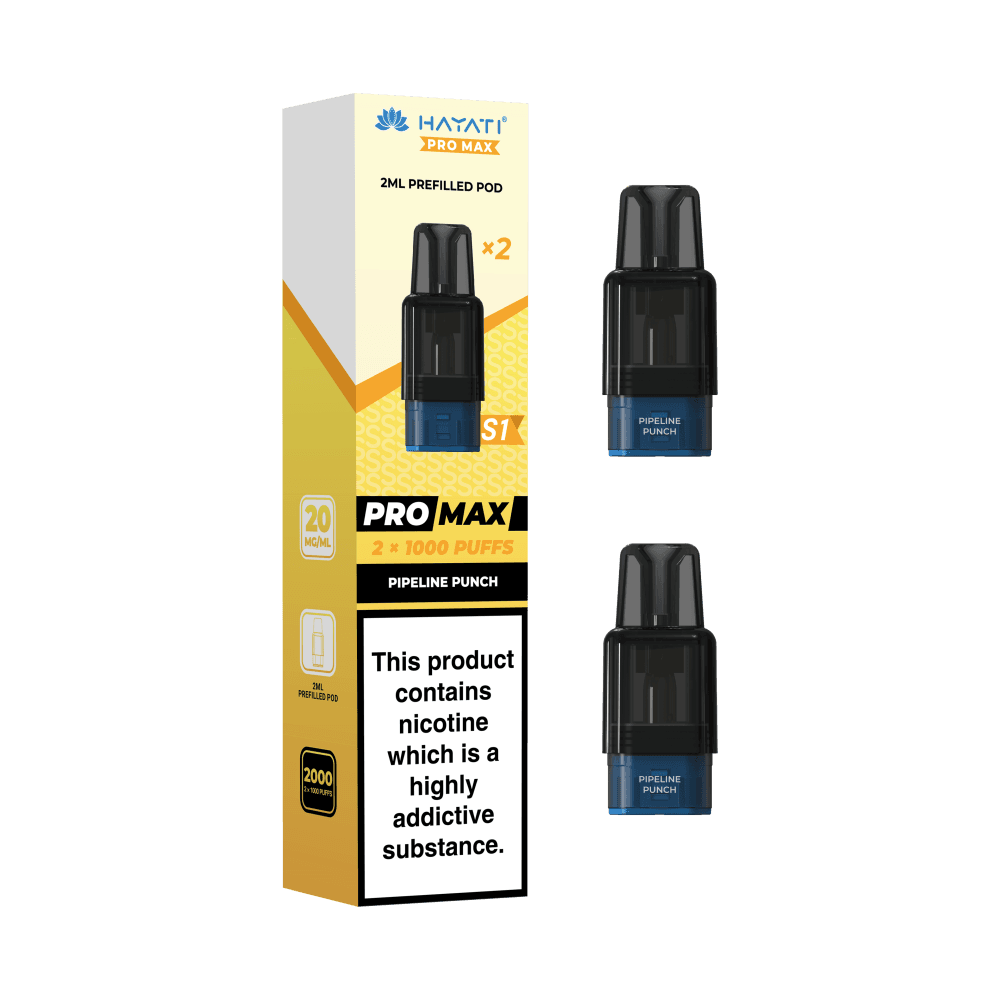  Pipeline Punch Hayati Pro Max S1 Refill Pods