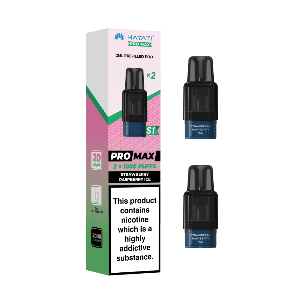  Strawberry Raspberry Ice Hayati Pro Max S1 Refill Pods