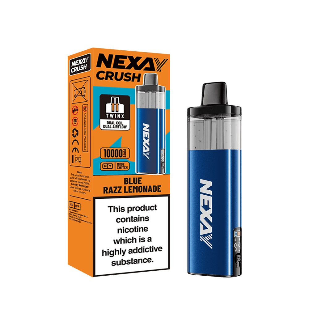 Nexay Crush 10k Vape Kit | Box of 5 | 10,000 Puffs