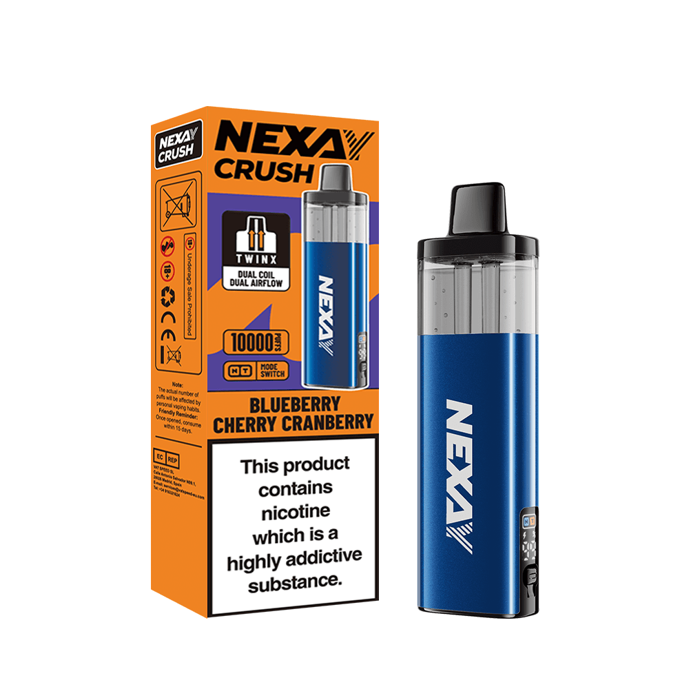 Nexay Crush 10k Vape Kit | Box of 5 | 10,000 Puffs