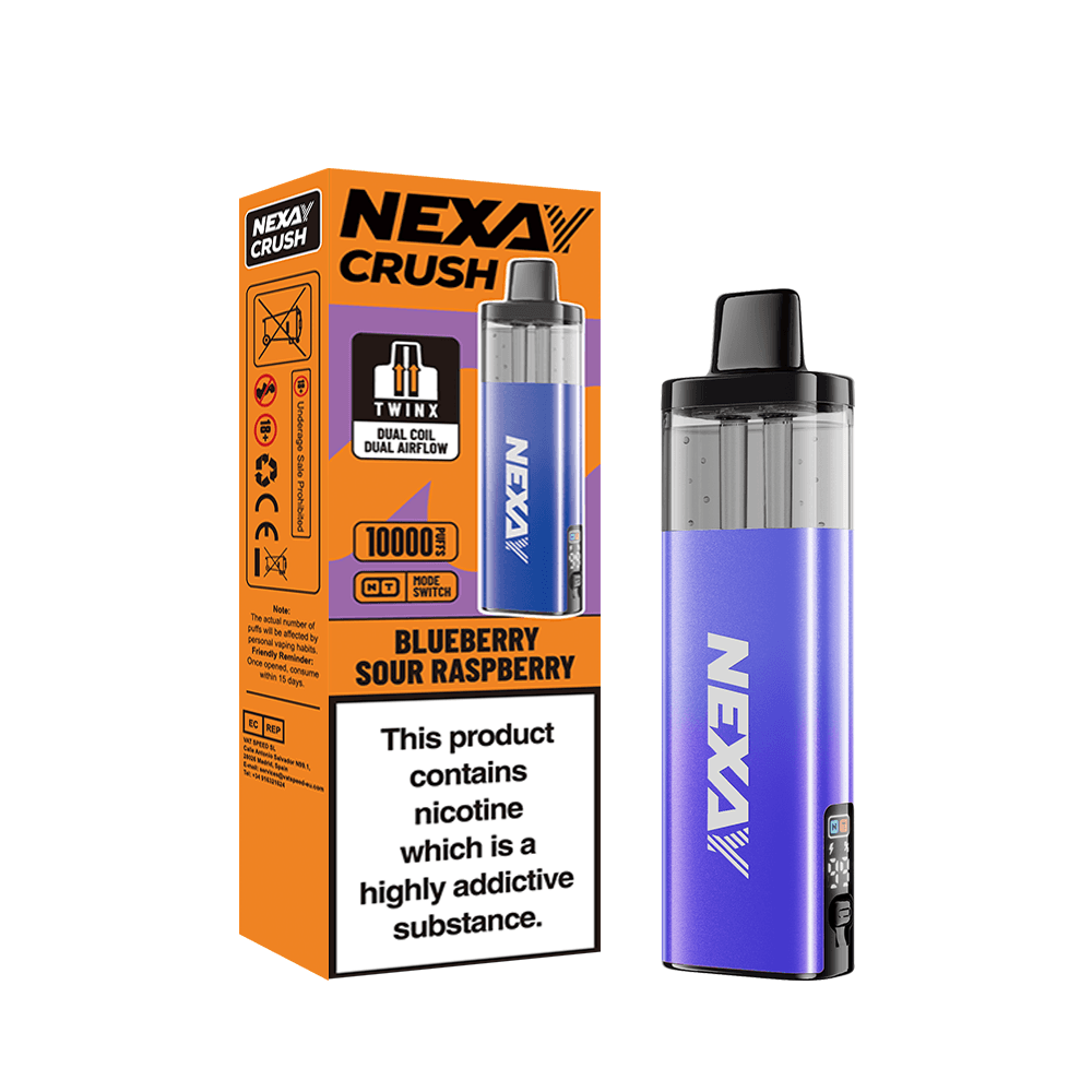 Nexay Crush 10k Vape Kit | Box of 5 | 10,000 Puffs