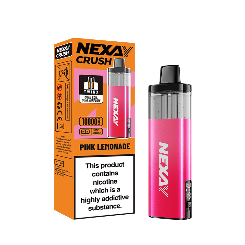 Nexay Crush 10k Vape Kit | Box of 5 | 10,000 Puffs