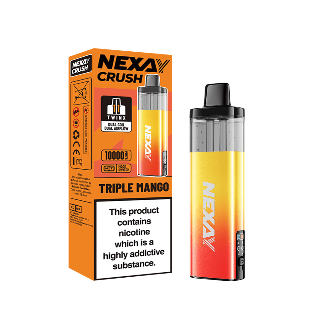 Nexay Crush 10k Vape Kit | Box of 5 | 10,000 Puffs