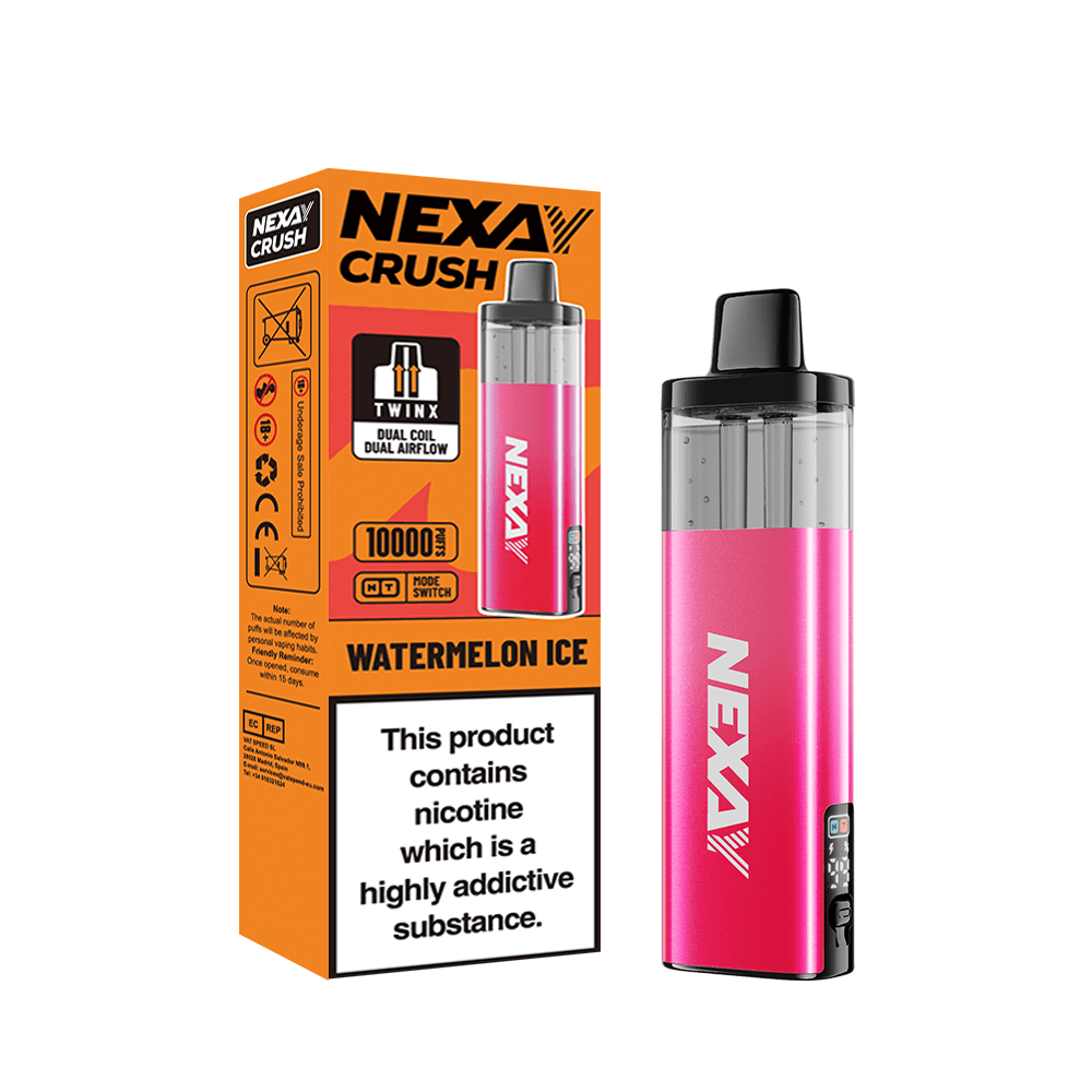 Nexay Crush 10k Vape Kit | Box of 5 | 10,000 Puffs