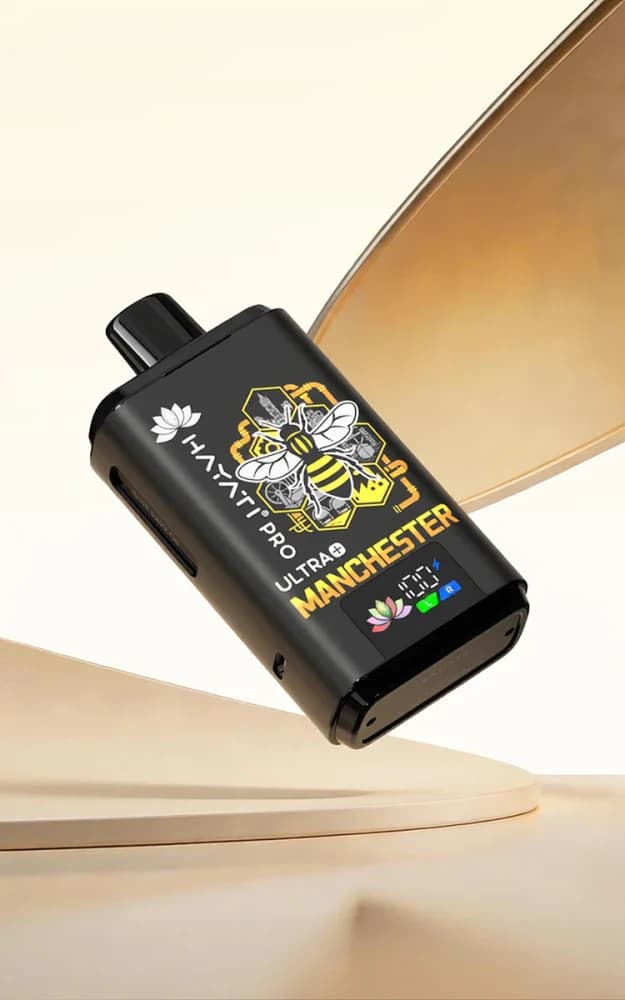 Hayati Pro Ultra+ Souvenir Edition | Manchester | 25,000 Puffs