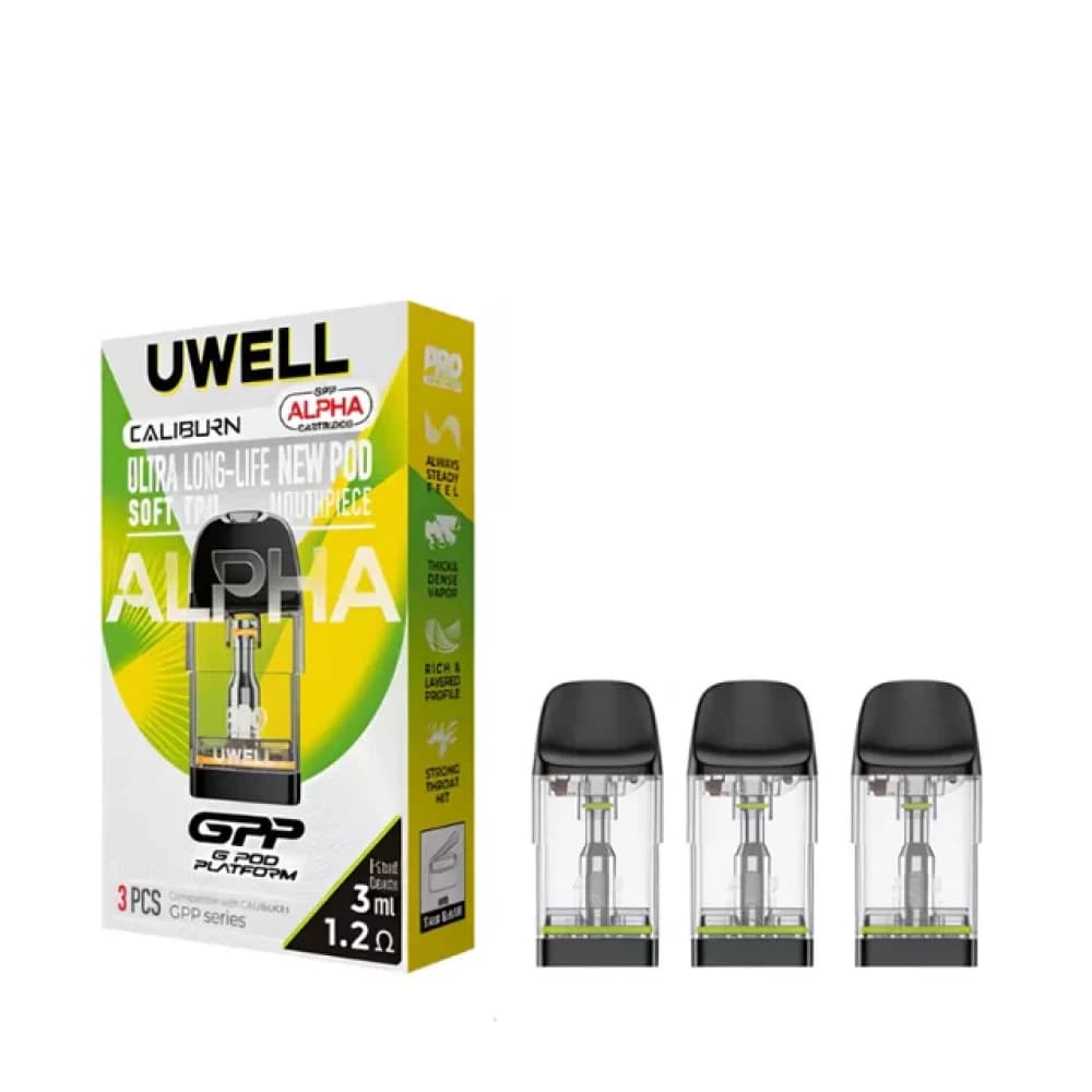 Uwell Caliburn GPP ALPHA Pods -3PK