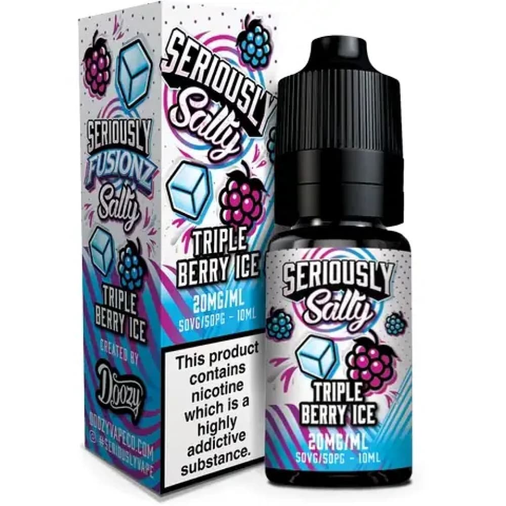  Triple Berry Ice / 20mg Doozy Seriously Fusionz Salts e liquids 10ml